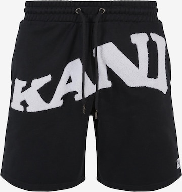 Karl Kani Regular Pants in Black: front