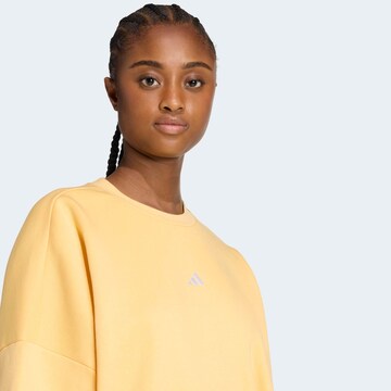 ADIDAS SPORTSWEAR Athletic Sweatshirt in Yellow