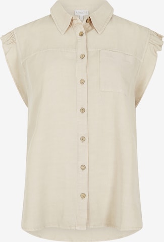 Chemisier Apricot en beige : devant