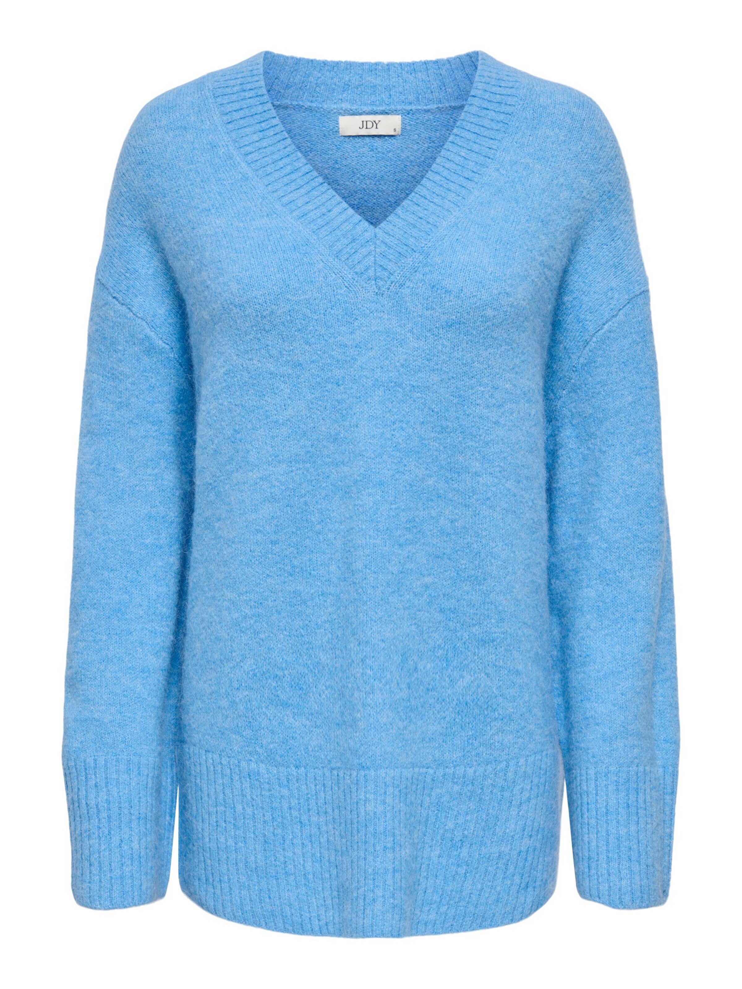 Pull-over 'MARINA' JDY en bleu : devant