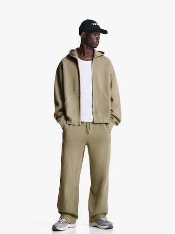 Giacca di felpa di Bershka in grigio