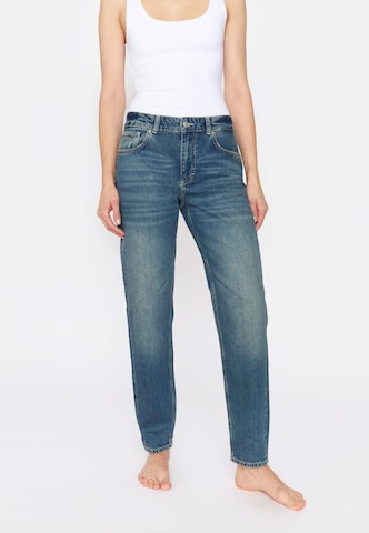 Angels Tapered Boyfriend Jeans in Blau: predná strana