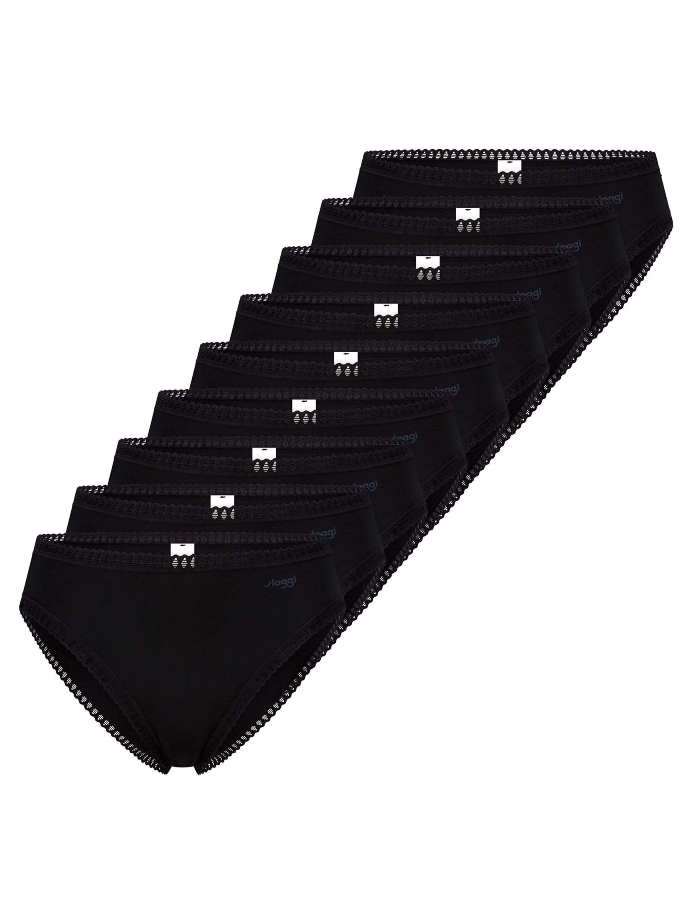 SLOGGI Panty 'GO Crush' in Black: front