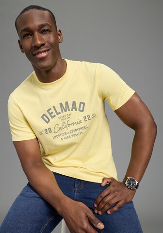 DELMAO Shirt in Yellow: front