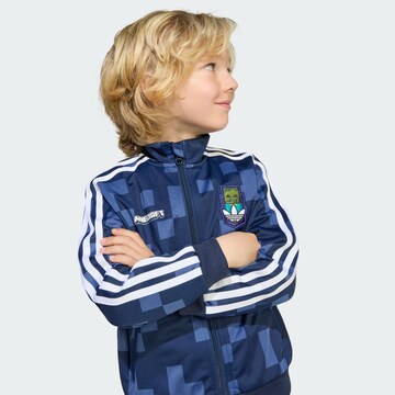 ADIDAS ORIGINALS Костюм для бега 'Adidas Originals X Minecraft Firebird' в Синий