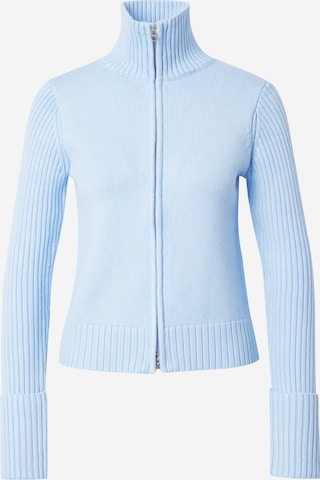 Cardigan 'Winona' WEEKDAY en bleu : devant