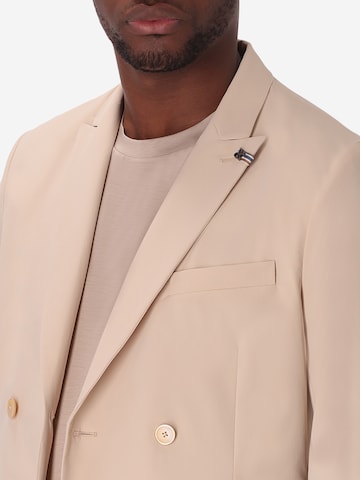 Distretto12 Slim fit Colbert in Beige