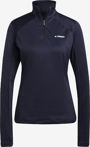 ADIDAS TERREX Performance Shirt 'Everyhike' in Blue: front