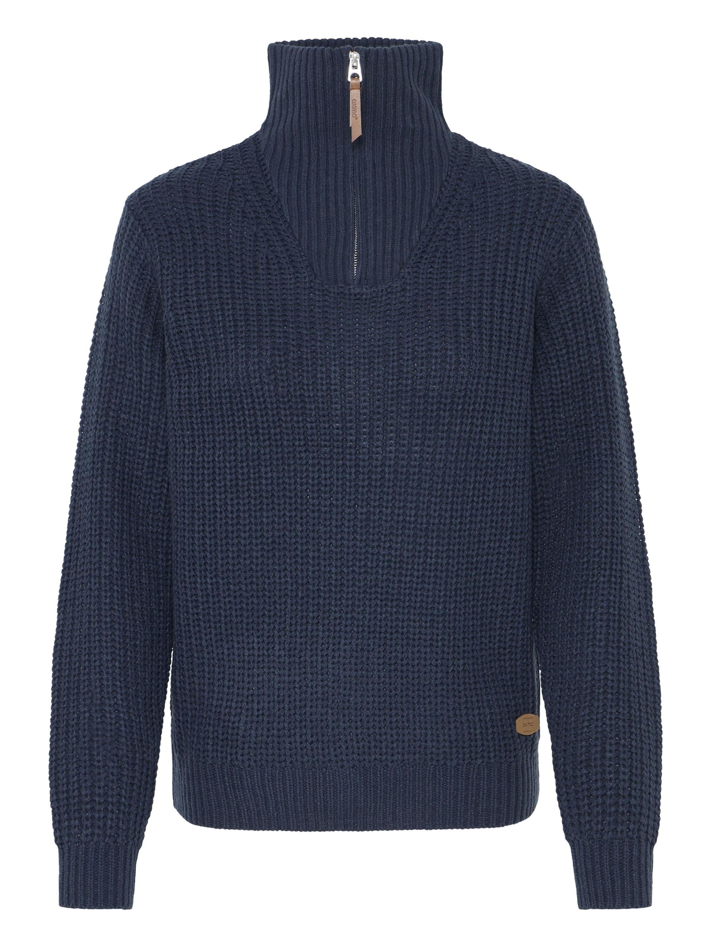 Oxmo Sweater 'Edna' in Blue: front