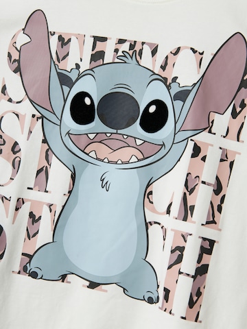 NAME IT Μπλουζάκι 'NKFJIXI STITCH' σε λευκό