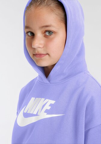 Nike Sportswear Mikina – fialová