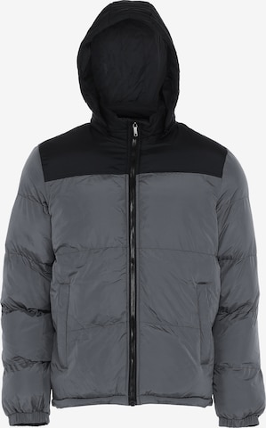 BRAELYN Winter Jacket in Grey: front