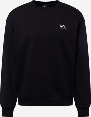 Sweat-shirt RVCA en noir : devant