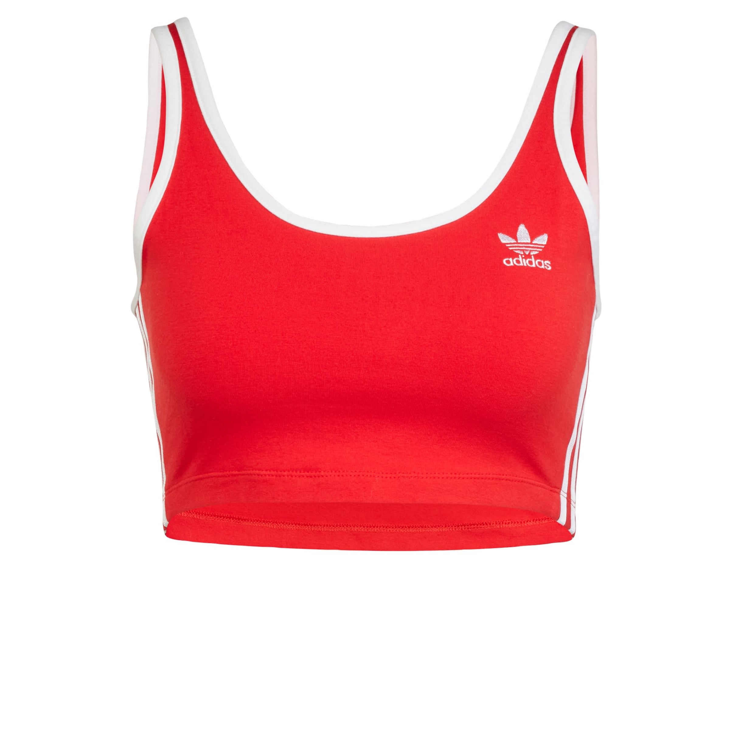ADIDAS ORIGINALS Τοπ 'Adicolor' σε κόκκινο: μπροστά