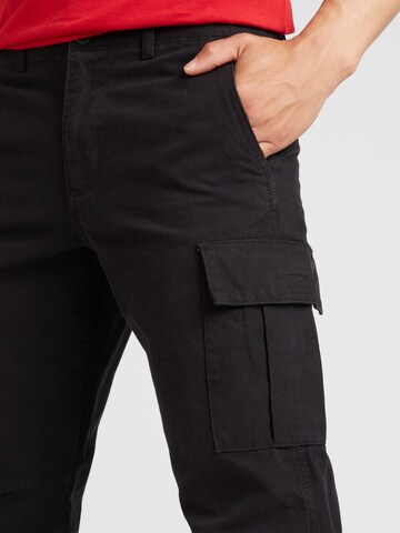 JACK & JONES - Loosefit Pantalón cargo 'Kane Barkley' en negro