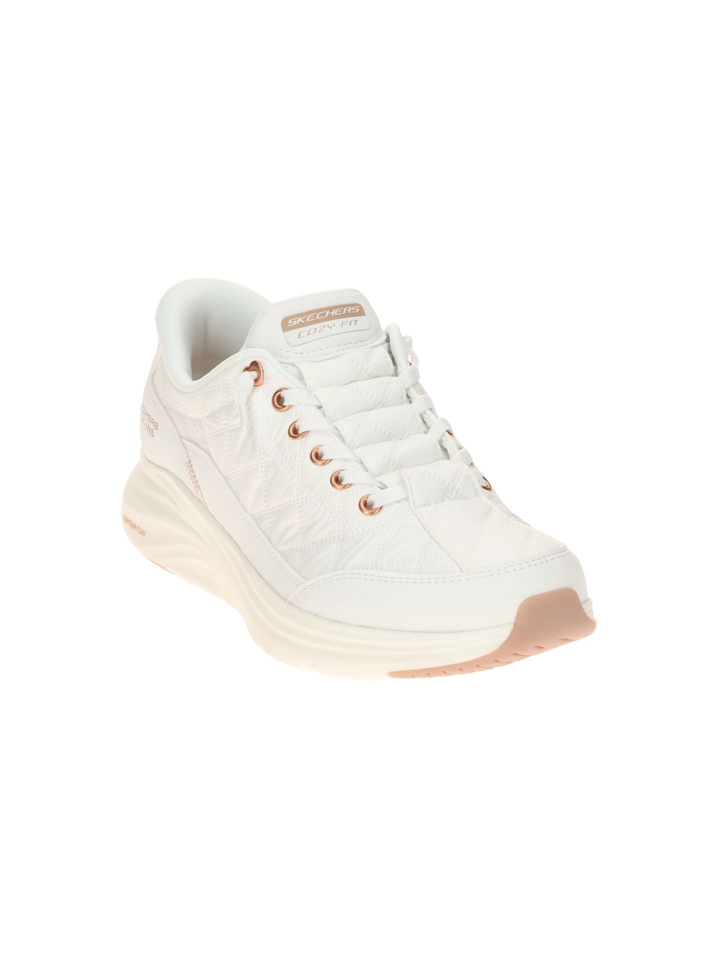 Baskets basses SKECHERS en blanc