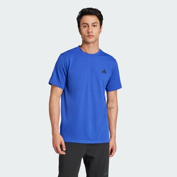 ADIDAS PERFORMANCE Performance Shirt 'Essentials' in Blue: front