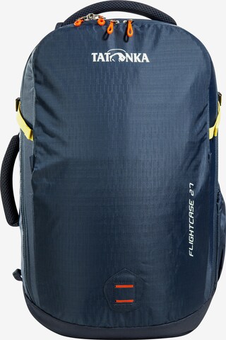 TATONKA Backpack 'Flightcase 27' in Blue: front