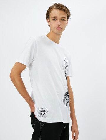 Koton T-Shirt in Weiß