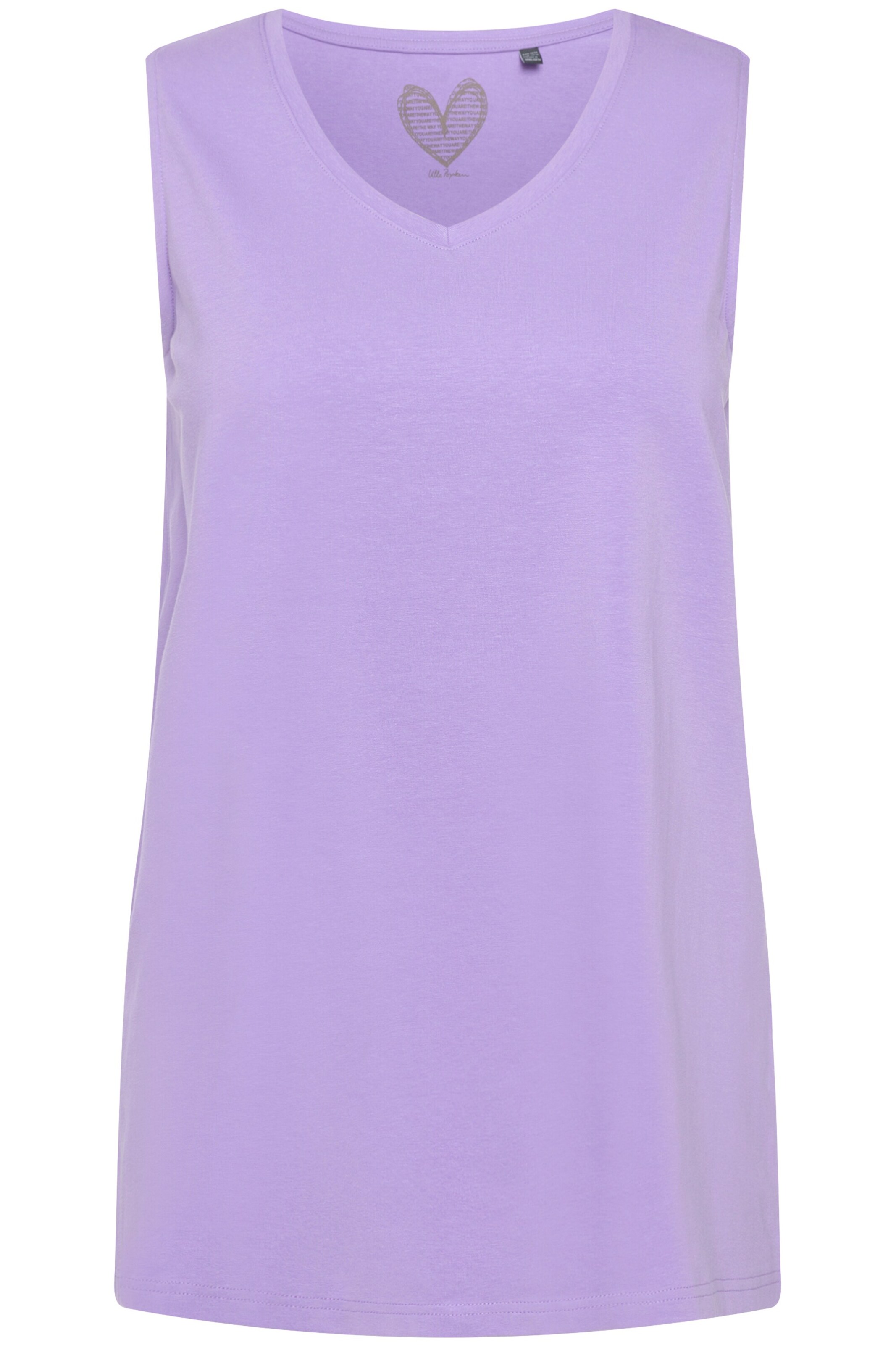 Ulla Popken Shirt in Lila: Vorderseite