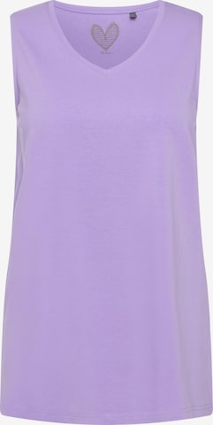 Ulla Popken Shirt in Lila: Vorderseite