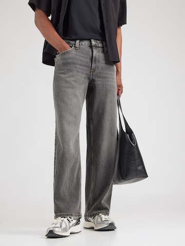 Loosefit Jean HOLLISTER en gris : devant