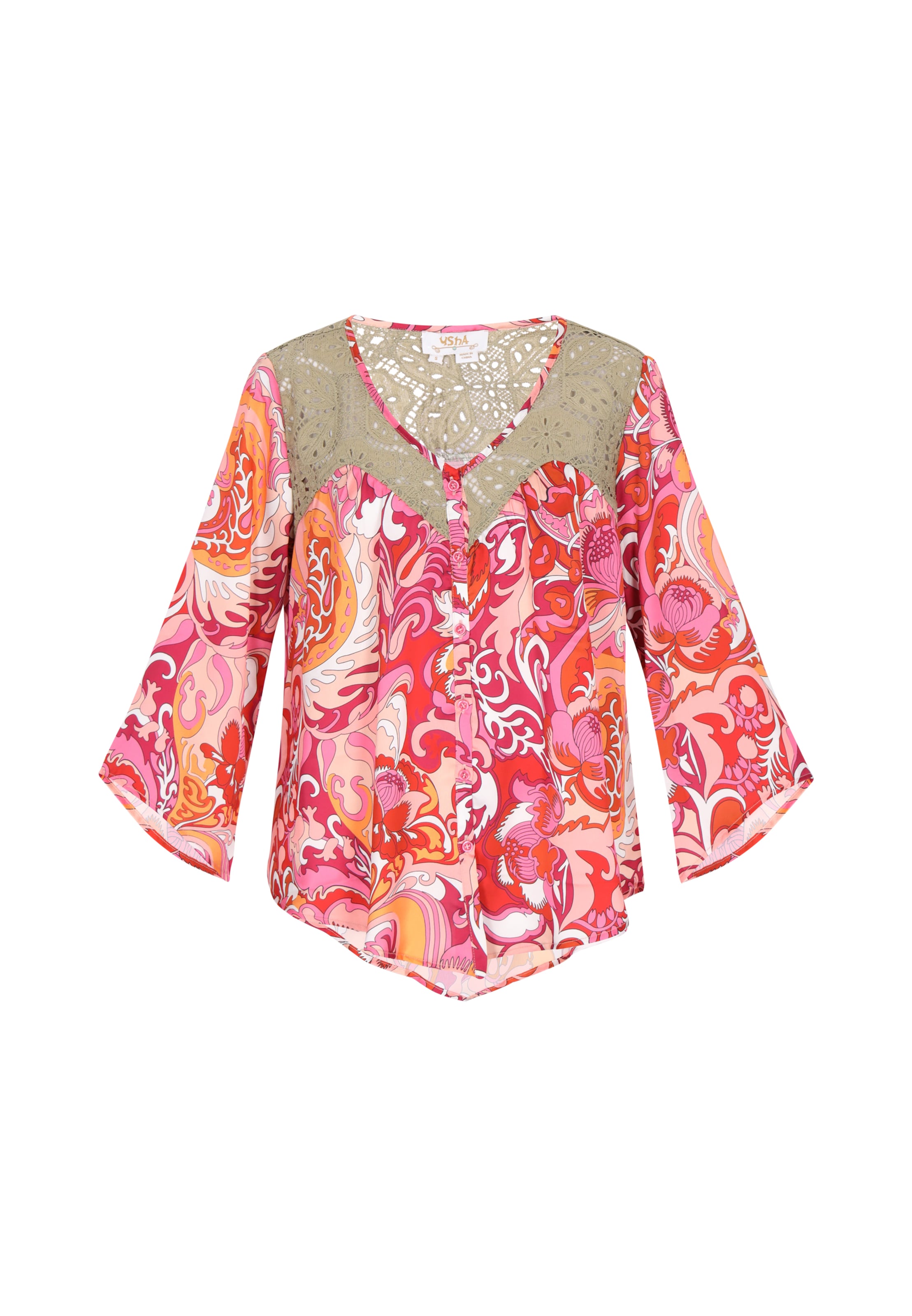 usha FESTIVAL - Blusa en rosa: frente