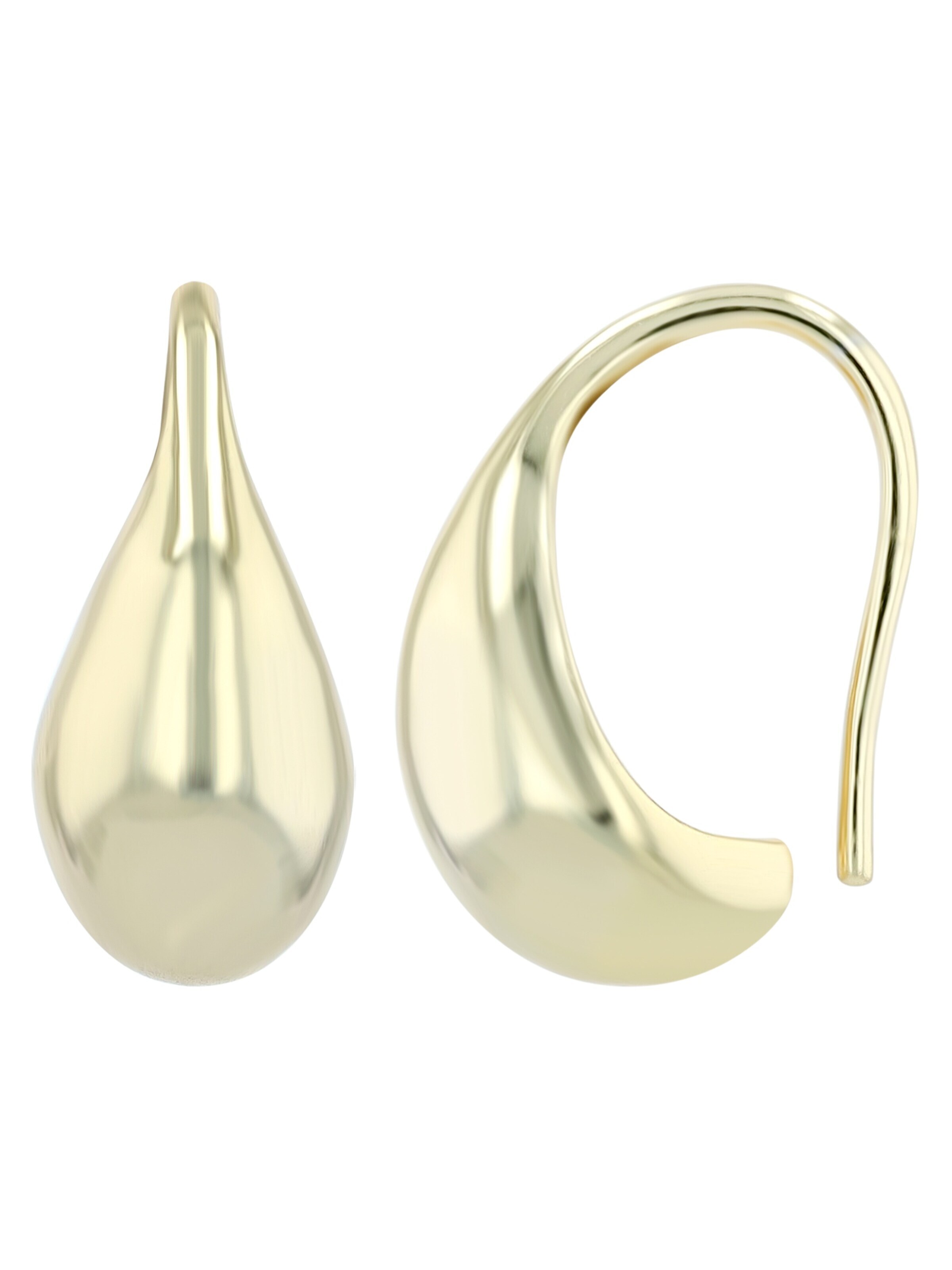 Akzent Earrings '"Amina" aus 925 Sterlingsilber, rhodiniert, langlebig' in Gold