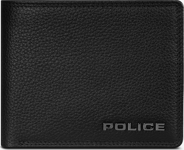 Porte-monnaies POLICE en noir : devant