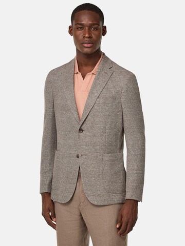 Boggi Milano Slim fit Colbert in Grijs: voorkant