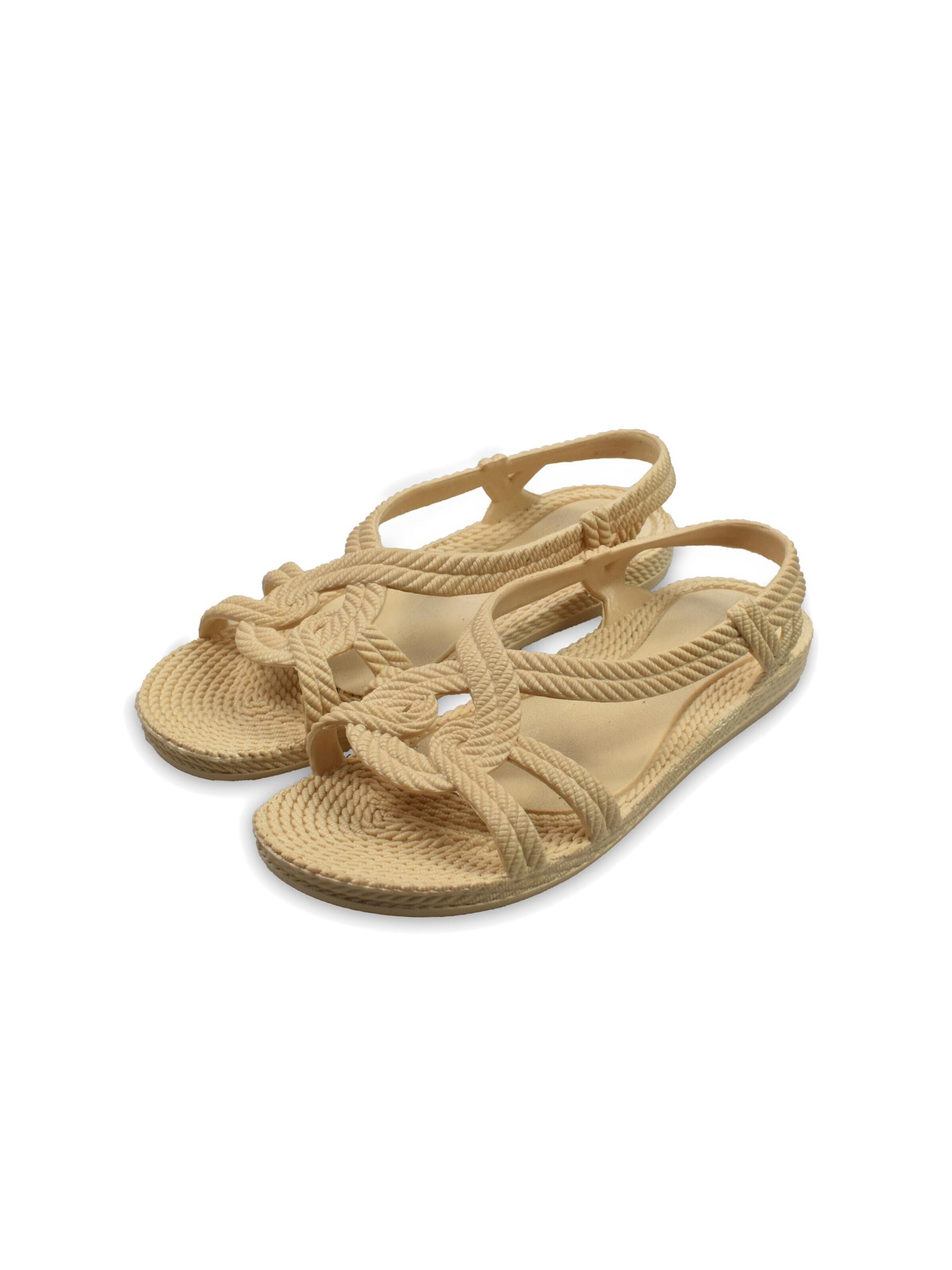 Brasileras Sandal 'Esmirna' in Beige