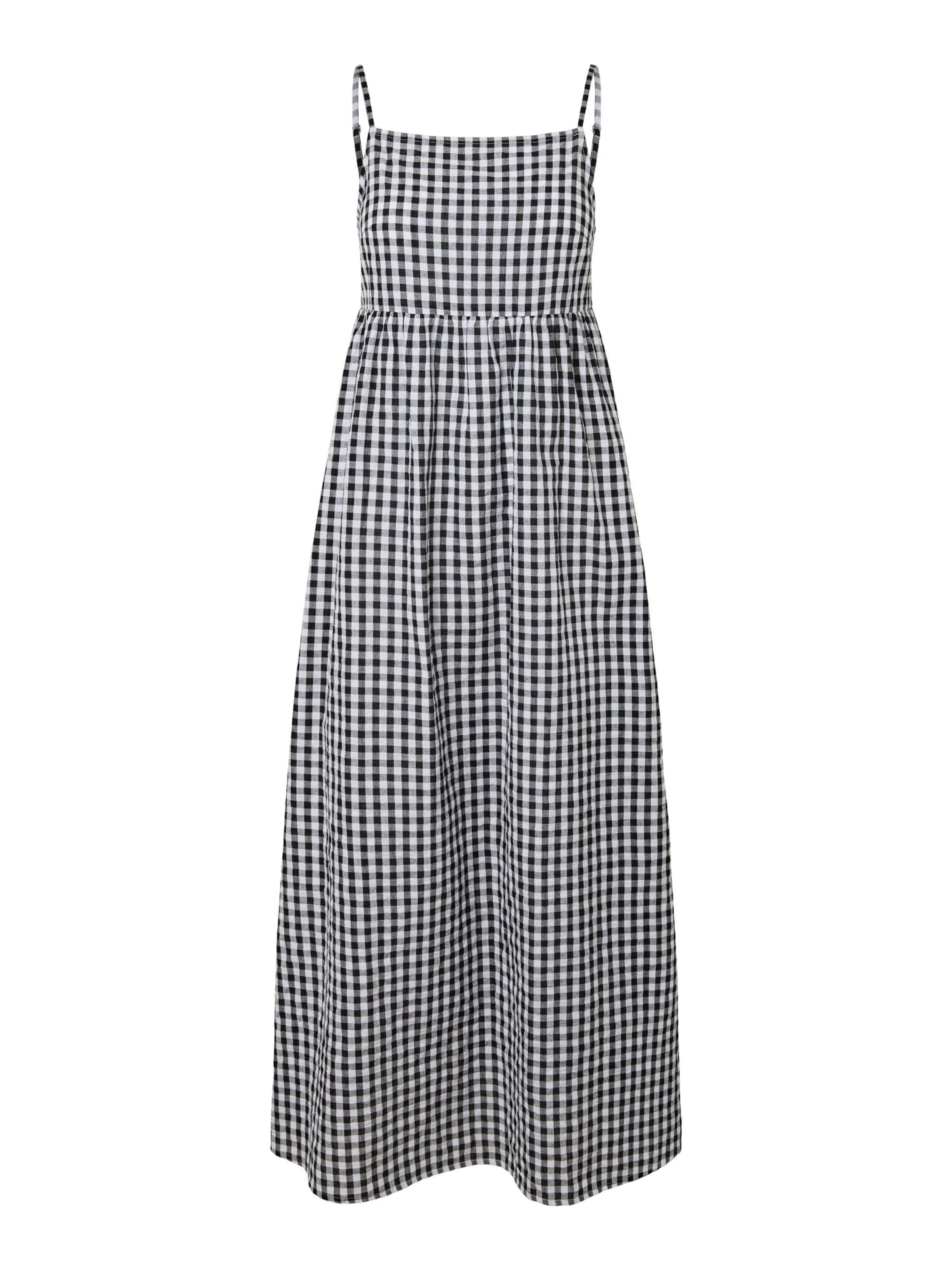 PIECES Sommerkjole 'PCLiliane' i sort: forside