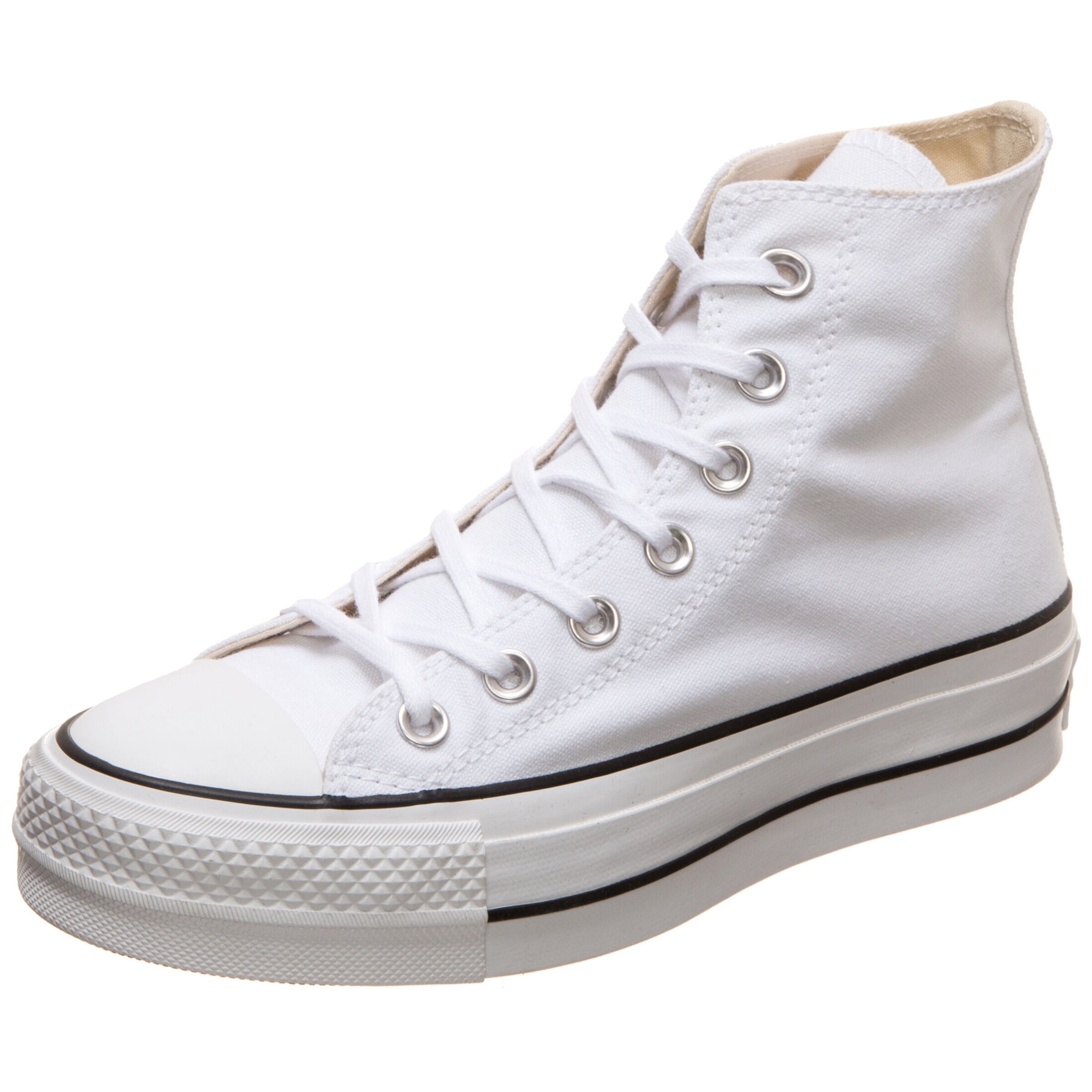 CONVERSEVisoke tenisice 'CHUCK TAYLOR ALL STAR MOVE PLATFORM' - bijela boja: prednji dio