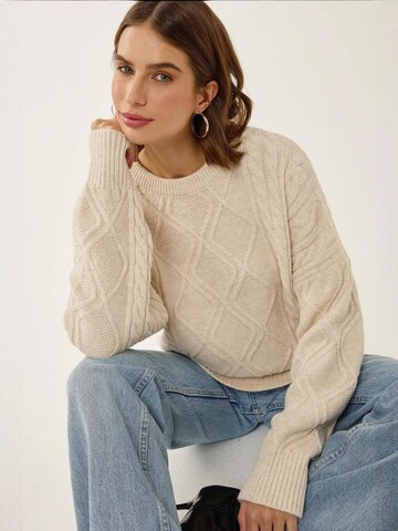 Hiccup - Pullover em bege