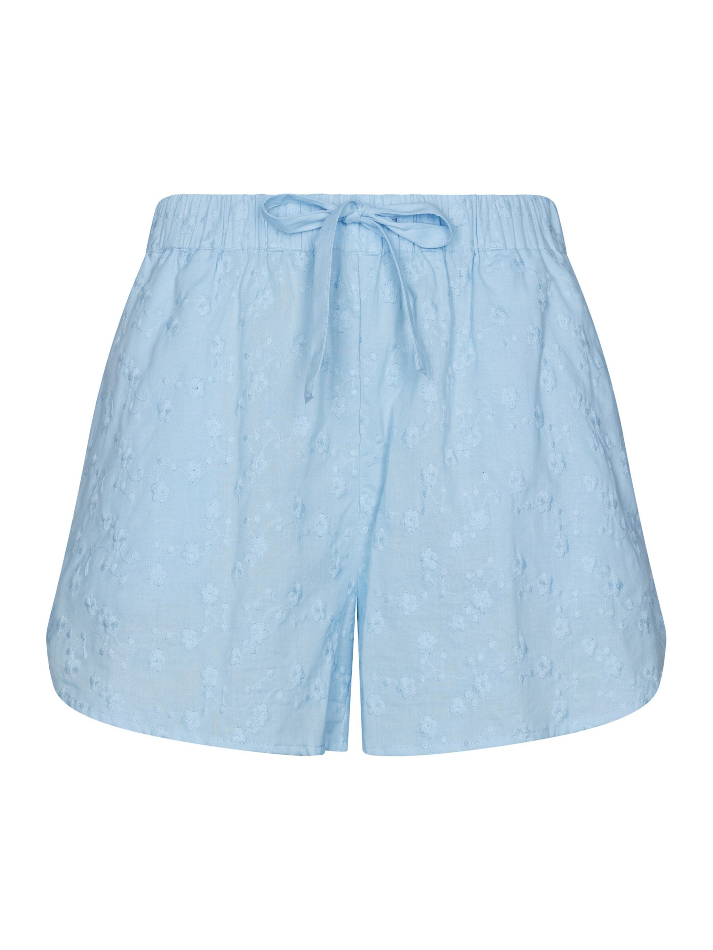 Pastunette Pyjama 'Shortama full button'‌‌‌ in Blau