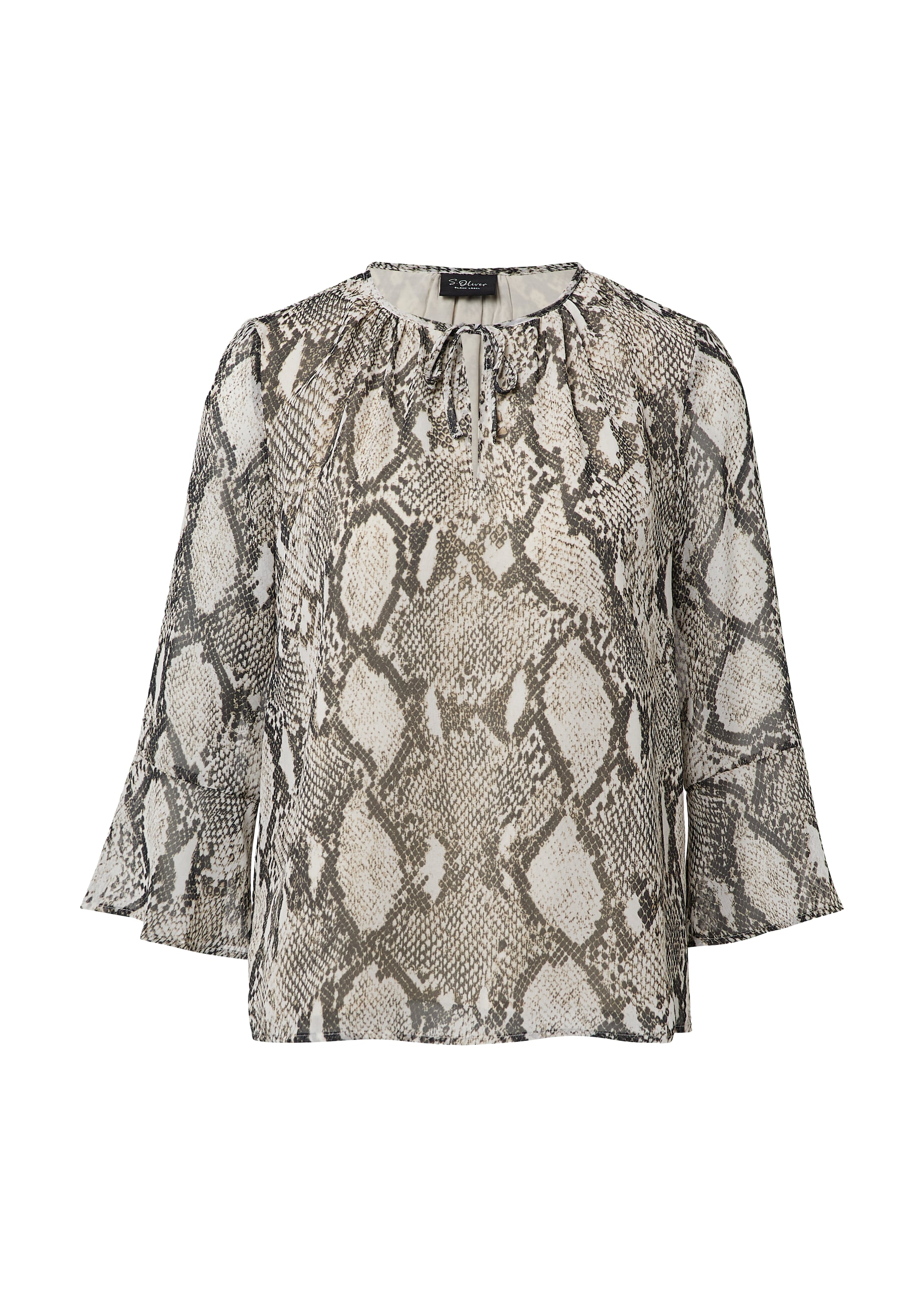 s.Oliver BLACK LABEL Blouse in Beige: voorkant