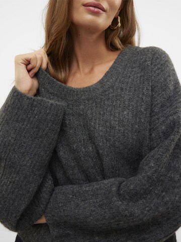 VERO MODA Trui 'VMGemma' in Grijs