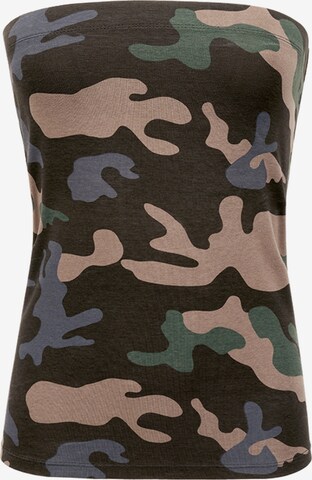 Brandit Top in Brown: front