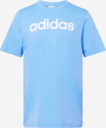 ADIDAS SPORTSWEAR - Camisa funcionais 'Essentials' em azul: frente