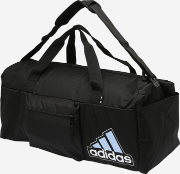 ADIDAS PERFORMANCE Sports Bag 'DUF' in Black: front