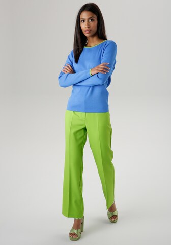 Aniston SELECTED Pullover in Blau