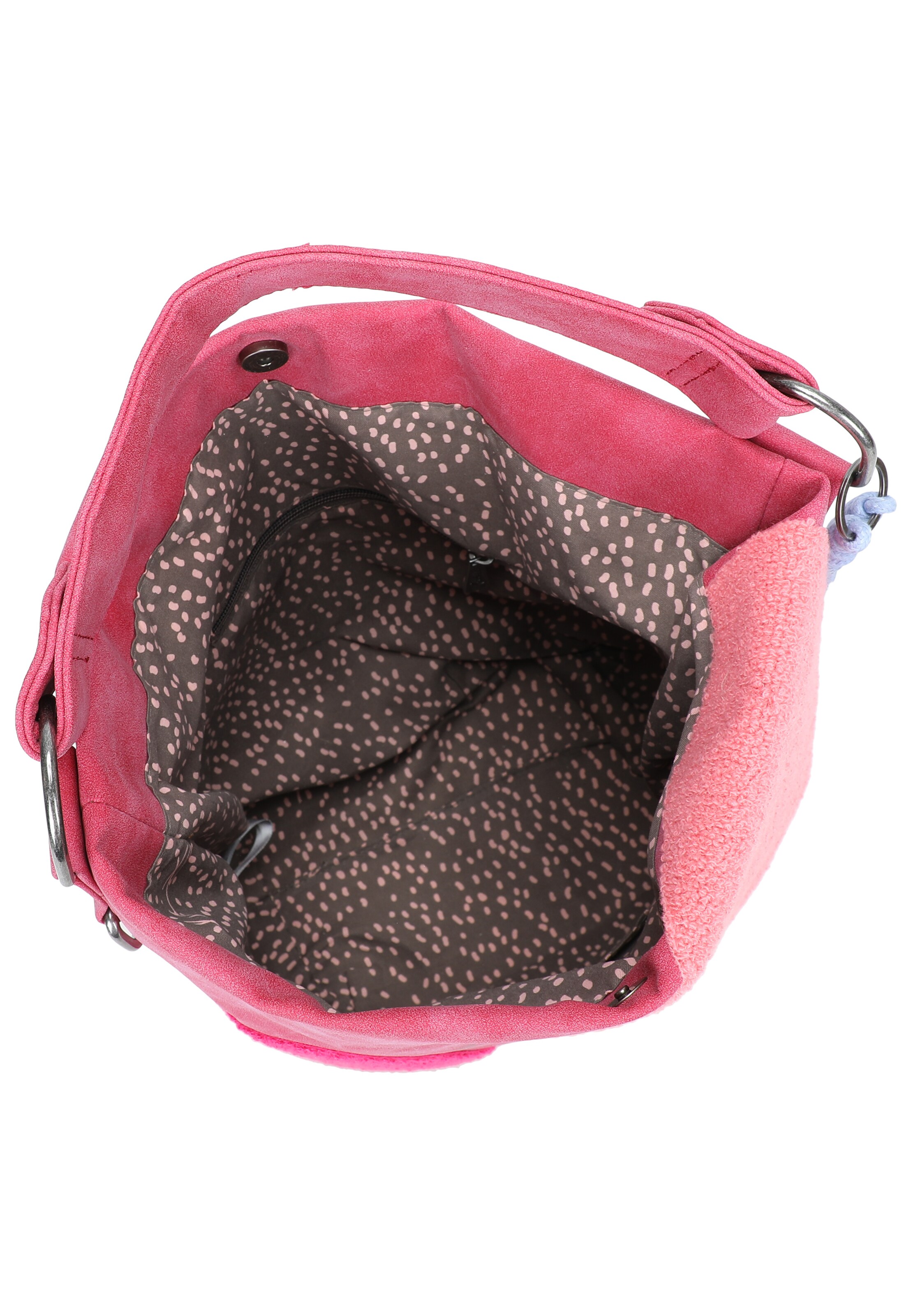 Sac bandoulière 'Olga Limited Happy Flocked Jive' Fritzi aus Preußen en rose