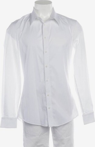 DRYKORN Button Up Shirt in XS in White: front