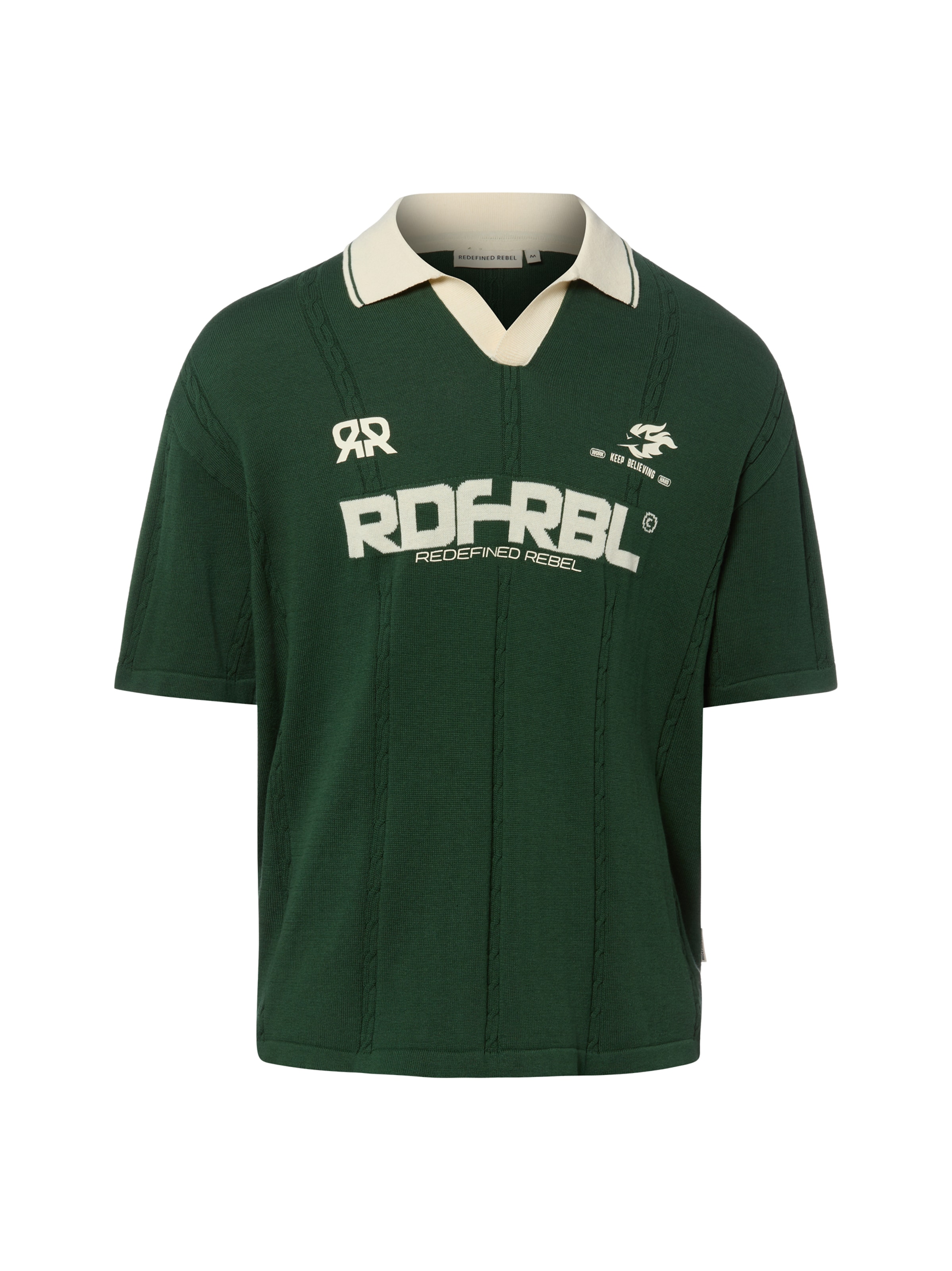 Redefined Rebel Shirt 'RREric' in Green: front