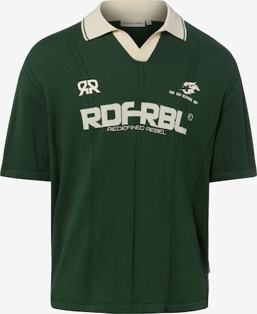 T-Shirt 'RREric' Redefined Rebel en vert : devant