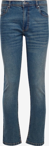 Threadbare Slimfit Jeans 'Formby' in Blauw: voorkant