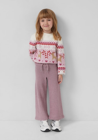 s.Oliver Wide leg Leggings in Roze