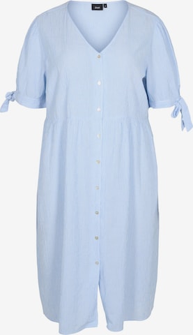 Zizzi Shirt Dress 'XGILA' in Blue: front