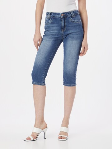 PULZ Jeans Skinny Jeans 'TENNA' in Blau: predná strana