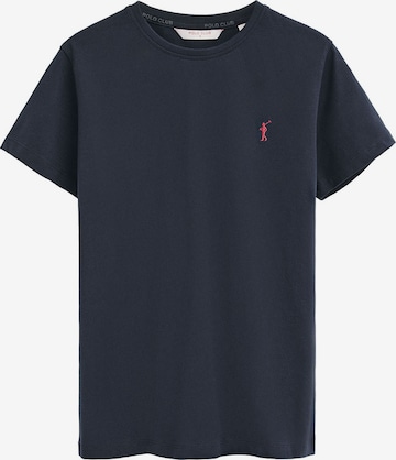 Polo Club Shirt in Blue: front